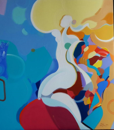 80x90 cm Tüab - Olga Grafova Dilek