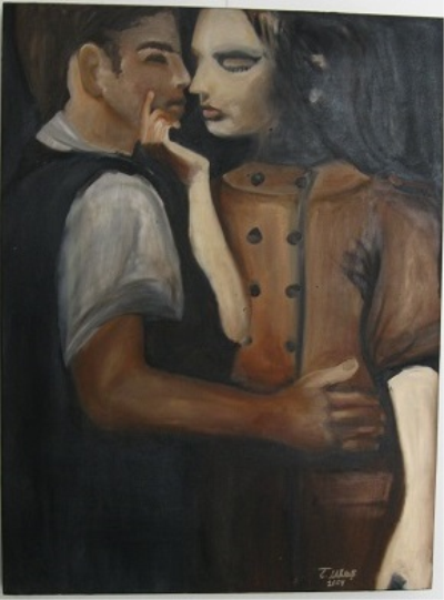 Türkan ULAŞ Aşk Tüyb 60x80 1850 tl