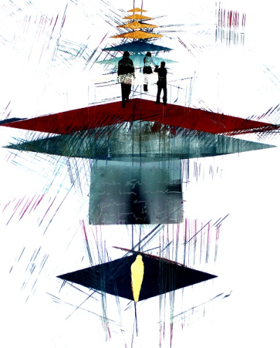 Papa Zirve Yaptı-Mono/Mix Baskı-70x100cm