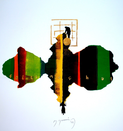 Faili Meçhul 3 - Mono / Mix Baskı - 65x73 cm