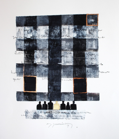 Faili Meçhul 1 - Mono / Mix Baskı - 53x68cm