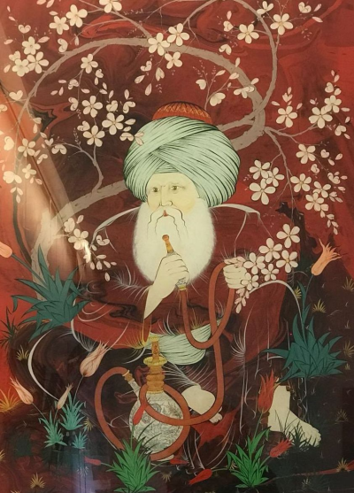 NARGİLE İÇEN DEDE